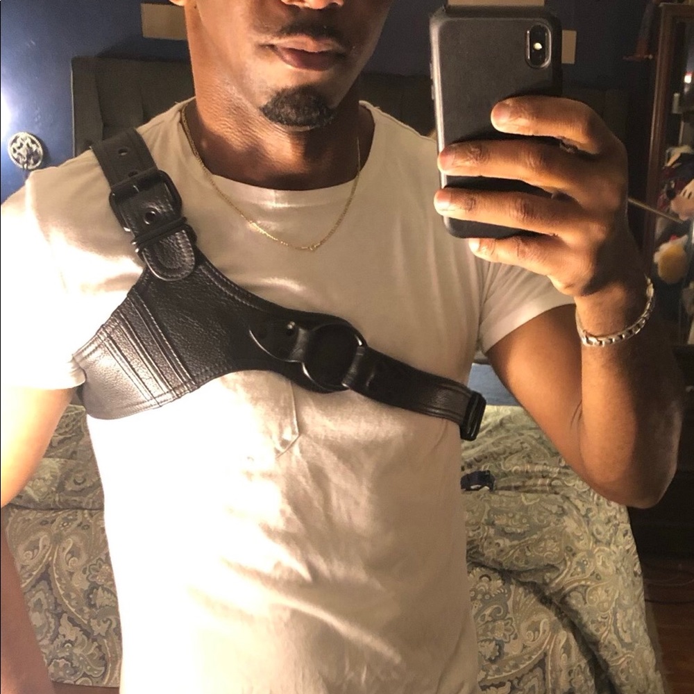 EROTICUS LEATHER HARNESS - By: ROUGH TRADE GEAR